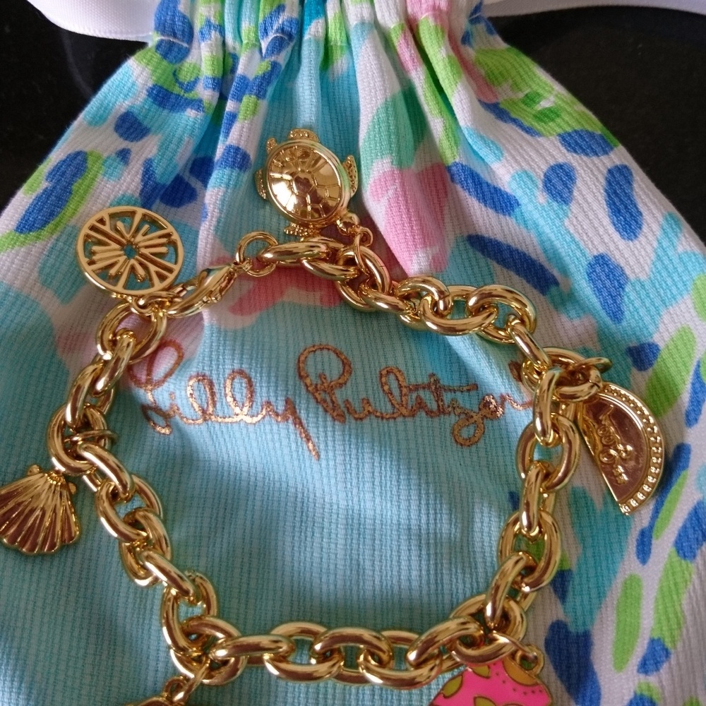Lilly Pulitzer Charm Bracelet